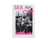 YUYUMEGDE Sex And The City Movie Art, poster decorativo da parete, per soggiorno, camera da letto, decorazione moderna per camera da letto, 40 x 60 cm