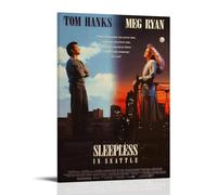 YUYUMEGDE Sleepless in Seattle Movie, poster decorativo da parete, per soggiorno, camera da letto, decorazione da parete, per camera da letto, 60 x 90 cm