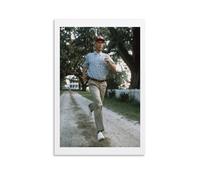 YUYUMEGDE Tom Hanks - Poster decorativo da parete su tela, motivo: Forrest Gump, stampa moderna, per camera da letto, 60 x 90 cm