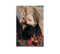 YUYUMEGDE TV Series Good Omens Art, poster decorativo da parete, per soggiorno, camera da letto, decorazione moderna per camera da letto, 30 x 45 cm