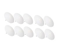 Yuyyurt 10 Pezzi di Ombrellone In Carta per Matrimonio, Ombrelli In Bambù per Centrotavola per Addio al Nubilato, Oggetti di Scena per Foto, 23,6 Pollici