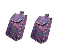 YUZDNM 41L Borsa Di Ricambio Per Carrello Della Spesa Carrello Della Spesa Tasche Laterali Trolley Di Ricambio - Trolley Di Ricambio, Borsa Portaoggetti In Tessuto Impermeabile Oxford(2pcs)