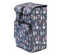 YUZDNM 50L Borsa Di Sostituzione Del Carrello Della Spesa - Borsa portaoggetti impermeabile in tessuto Oxford, borsa di ricambio per carrello della spesa con tasche laterali e frontali(A)