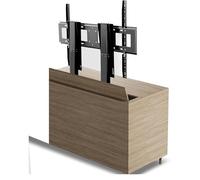 YUZDNM 55" - 120" Supporto TV A Soffitto Motorizzato - Meccanismo di Sollevamento TV con Telecomando, Corsa di Sollevamento A Doppio Motore Sollevatore Motorizzato TV da 150 Cm/59 Pollici