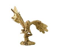 YUZDNM Arredamento Casa Figurina - Scultura Statua Soprammobili Moderni, Statua di Falco Dorato, Scultura in Resina, Centrotavola da Tavolo, Decorazione Moderna per La Casa, Regalo, Statuetta