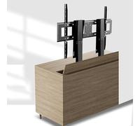 YUZDNM Supporto TV Motorizzato - Meccanismo di Sollevamento per TV con Telecomando, Sollevatore Motorizzato per TV, Corsa di Sollevamento A Doppio Motore 130cm/51,1 Pollici, per TV da 55" A 100"
