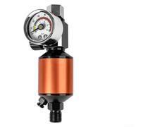 YUZES - Regolatore e filtro per compressore d'aria 1/4 NPT per COMBO, controllo della pressione 0-140 PSI con manometro, separatore di umidità e olio per spray per vernice e utensili pneumatici