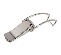 YUZGUHEY 4 Pezzi di Chiusura a Molla in Acciaio Inossidabile 304 Chiusura a Molla for armadietto in Acciaio Inossidabile Fibbia for Torre di Trasporto(A 304 Stainless Steel,117mm)