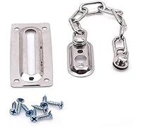 YUZGUHEY Catena antifurto in Metallo in Acciaio Inossidabile Catena for Porta Hasp Catena di Blocco di Sicurezza Catena for Porta della Stanza Catenaccio for Porta Fibbia Catena di Blocco antifurto