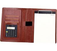 YUZGUHEY Portfolio Binder Conference Folder A4 A5 Business Contracting Calculator Office Information for Work