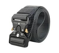 YUZHEDM Cintura Tattica Militare Circa 130 cm Cintura da Lavoro Uomo Con Fibbia per Bottiglia D'acqua Cintura Militare Tattica Militare Cintura Lavoroper Esercito Caccia Attività All'aperto (Grigio)