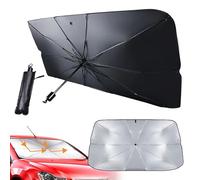 YUZHEDM Parasole per Auto 65 x 125CM Parabrezza Anteriore Grande Pieghevole Parabrezza Parasole Auto Parabrezza Interno Parasole Accessori Auto,si Adatta Alla Maggior Parte Delle Auto