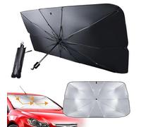 YUZHEDM Parasole per Auto 79 x 140 CM Parabrezza Anteriore Grande Pieghevole Parabrezza Parasole Auto Parabrezza Interno Parasole Accessori Auto,si Adatta Alla Maggior Parte Delle Auto