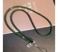 yuzhime Moda Cordino per Telefono Telefono Cinghie da Polso in Cristallo di Diamante Portachiavi Collo Appeso Corda Anti-Perso Cinghie a Catena con Strass