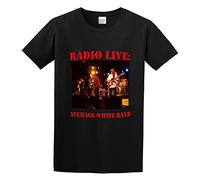 YuZhong Average White Band Men T Shirt Men's Tops Tees Black XL
