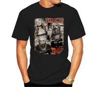 YuZhong Garnett Movie T-Shirt Horror Rob Zombie Vintage Unisex Tshirt Shirt Short Sleeve Tshirts for Men Black L