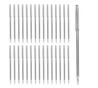 YUZNA 30 pezzi aghi universali per macchine da cucire, aghi per macchina da cucire, aghi per macchina da cucire singer, accessori macchina da cucire, compatibili con jersey (Taglia 100/16)