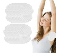 YUZNA 40 Pezzi Anti Sudore Pads, Ascelle Invisibili per Donna e Uomo, Traspiranti e Delicati sulla Pelle, Prevengono le Macchie di Sudore