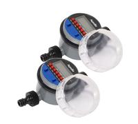 YVAAASIYC 2 Pezzi Display LCD elettronico Valvola a Sfera Timer for irrigazione Giardino Sistema di Controllo del Timer for