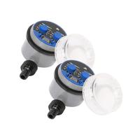 YVAAASIYC 2 Pezzi Timer for irrigazione a valvola a Sfera Intelligente, elettronico Automatico for la casa, for l'irrigazione utilizzata nel Giardino, Cortile