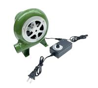 YVAAASIYC 30/40/60/80W Ventilatore Elettrico for BARBECUE AC/DC 12V for Barbecue Mini Fabbro Forges adattatore di velocità Camino(30W)