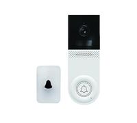 YVAAASIYC Campanello da esterno Pragmatism con citofono bidirezionale 2 MP, obiettivo grandangolare e suoneria interna, app for campanello visivo, telecomando mobile