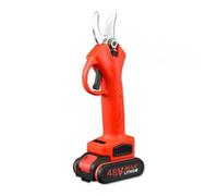YVAAASIYC Cesoia elettrica a Batteria da 48 V for Alberi frutto a efficiente Bonsai Potatura Senza spazzole for Rami di(Red 1 Battery)