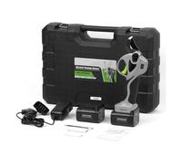 YVAAASIYC Cesoie elettriche for potatura Senza Fili, autonomia di 9 Ore, 2 batterie al Litio, Display Digitale, taglierina a Forbice, Massimo 1, Pollici (32 mm)