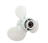 YVAAASIYC Elica fuoribordo 20hp 25hp 30hp F25 9 7/8 * 12 Vite in Lega di Alluminio for Barche 3 Pale 10 scanalature Motore Marino