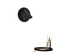 YVAAASIYC Lampada da parete for lettura comodino, moderna lampada a LED nordica con interruttore USB, illuminazione interna, decorazione for camera letto, soggiorno(Rectangle,GREEN_BASIC MODEL)