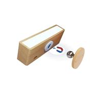 YVAAASIYC Lampada da parete in legno nordico con 360 di rotazione del riparo della dimmerabile toccabile magnetica for la camera letto senza fili luce for montaggio a for lettura(1pcs Beech Wood)