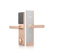 YVAAASIYC Materiali di qualità superiore Serratura elettronica Hotel Smart Lock Key Scheda Inteligente Controllo accessi serratura(Golden)