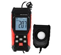 YVAAASIYC Misuratore di Luce Digitale Luxometro Professionale Portatile 0,1~200000Lux Gamma Illuminometro ad Alta precisione Fotometro Metodo di Tipo Diviso