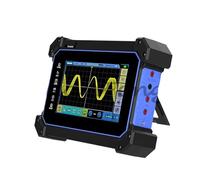 YVAAASIYC Oscilloscopio Digitale Portatile Touch Screen TO1112C /D TO1252C USB Tablet 2 canali 110 MHz/z Osciloscopio Multimetro Sorgente del Segnale(TO1112C)
