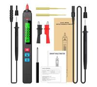 YVAAASIYC Pinza amperometrica Multimetro Digitale Intelligente a Penna, Tester Automatico Senza Contatto, rilevamento della Tensione CC/CA, capacità Ohm, diodo, misuratore di continuità(Z1 Tool Kits)