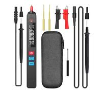 YVAAASIYC Pinza amperometrica Multimetro Digitale Intelligente a Penna, Tester Automatico Senza Contatto, rilevamento della Tensione CC/CA, capacità Ohm, diodo, misuratore di continuità(Z5 Tool Kits)