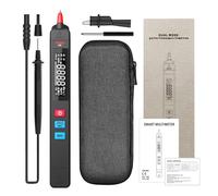 YVAAASIYC Pinza amperometrica Multimetro Digitale Intelligente a Penna, Tester Automatico Senza Contatto, rilevamento della Tensione CC/CA, capacità Ohm, diodo, misuratore di continuità(Z5)