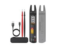 YVAAASIYC Pinza amperometrica Pinza amperometrica Digitale U1, Forcella DC AC Professionale, amperometro 100A, Pinza, Tester Elettrico di Corrente T-RMS, multimetro Automatico(U1)