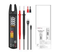 YVAAASIYC Pinza amperometrica U0 U1 Pinza amperometrica Digitale DC AC Professionale 100A Pinza amperometrica T-RMS Corrente Tester Elettrico Multimetro Automatico(U0)