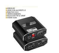 YVAAASIYC ProAV 4K Splitter 2.0 1x2, supporta e ., la scelta professionale! Compatibile con Blu-ray, DVD PS4, offre un'esperienza visiva straordinaria!(ZY-HS20D)