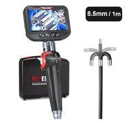 YVAAASIYC Schermo IPS da 4,3 Pollici Lente da 8,5 mm/6,2 mm Telecamera endoscopica articolata bidirezionale HD 1080P Tubo Flessibile a Serpente Boroscopio sterzante(8.5mm)