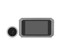 YVAAASIYC Spioncino da 3,97 pollici Campanello 1080P Telecamera 120 ° for porte Smart Home Monitor esterno digitale(Grey No card)