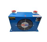 YVAAASIYC Stazione idraulica Raffreddatore ad Aria AF0510 CA Radiatore Olio raffreddato ad Aria Serbatoio Olio modificato Raffreddamento 220/V(AH0608TL-Dual Fans)