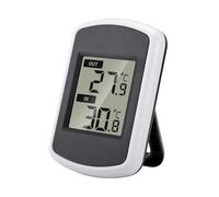 YVAAASIYC Stazione termometro Digitale Wireless LCD Professionale for Ufficio Domestico Misuratore di Temperatura Interna/Esterna -40~60°C