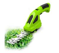 YVAAASIYC Taglia Senza Sforzo Il Tuo Prato e i Tuoi arbusti con Questo tagliasiepi Elettrico Portatile 2 in 1 da 7, V - Cesoie potatura, Batteria Ricaricabile