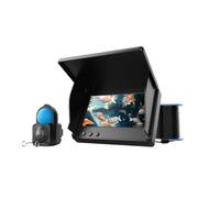 YVAAASIYC Telecamera Subacquea da Pesca 4,3 Pollici 1000TVL 1080P IP68 con Visiera Parasole Lunghezza Cavo 15 m e 30 for Lago, Barca, Ghiaccio(15M 4.3 inch)