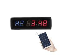 YVAAASIYC Timer da Allenamento a LED 1,8'', Timer Palestra, con Controllo App