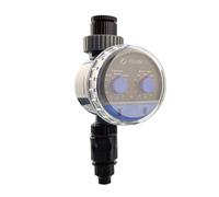 YVAAASIYC Timer for irrigazione a Doppia manopola, valvola a Sfera for Giardino Domestico, Dispositivo di Digitale Automatico