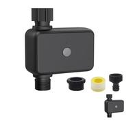 YVAAASIYC Timer for irrigazione Intelligente a 2 Zone Bluetooth WiFi Sistema di Automatico for Giardino con irrigatore a Goccia Valvola Controllo Smart Life Tuya(2PCS-SOP10)