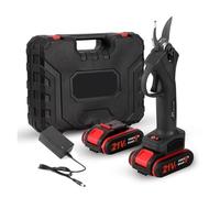 YVAAASIYC Utensili elettrici 21V Potatore Elettrico a Batteria Cesoia da potatura Efficiente Albero Bonsai Potatura Rami Taglierina Strumento paesaggistico(Red Pruning Shear)